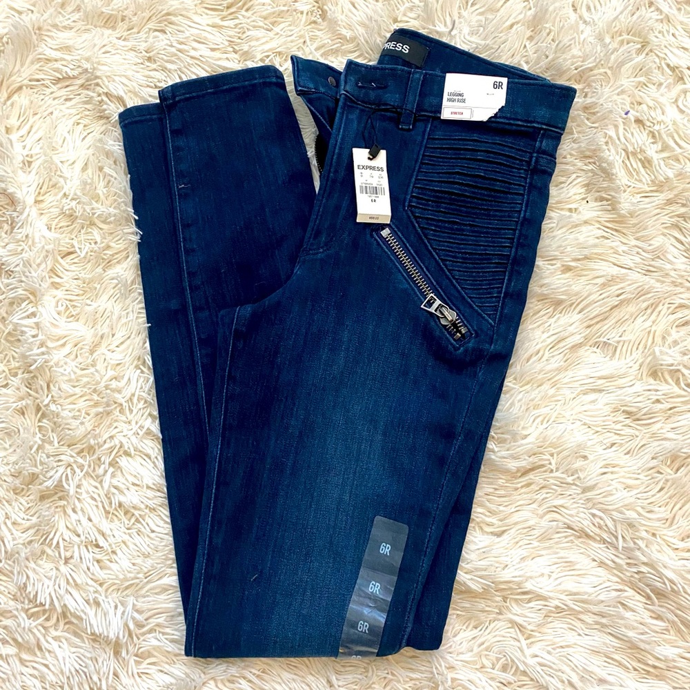 NWT Express high waisted jegging